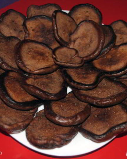 Рецепт шоколадных дрожжевых оладий