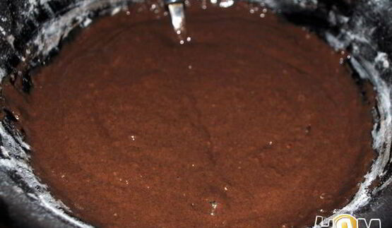 шоколадные дрожжевые оладьи