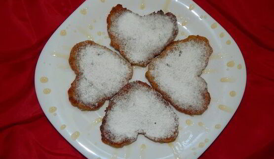 яблочные оладушки