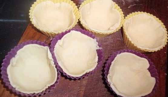 открытые слойки с подосиновиками