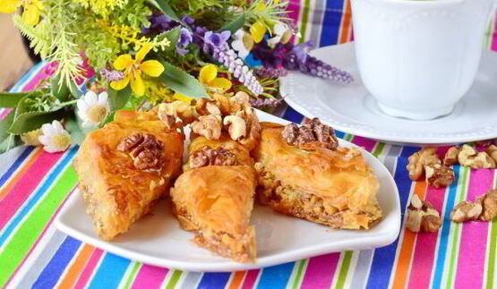 пахлава из теста фило