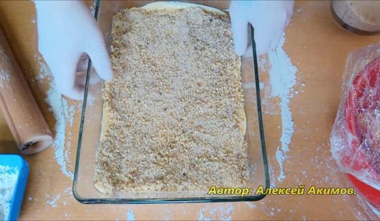 пахлава с сиропом