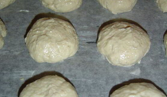 мягкое печенье с бананом и творогом