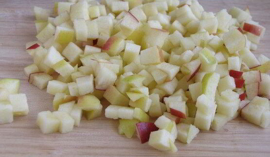 мягкое яблочное печенье