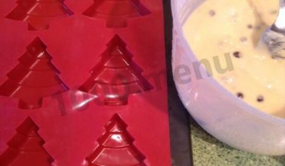 печенье елочка на новый год новогоднее