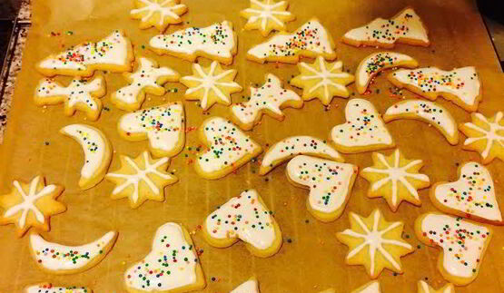 печенье holiday cookies