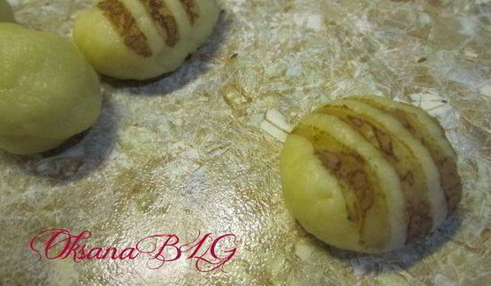 печенье полосатики