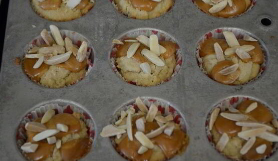 печенье с карамелью