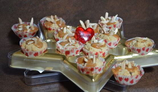 печенье с карамелью