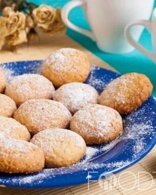 Печенье с кокосовой стружкой