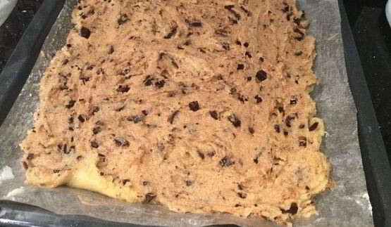 печенье с шоколадной крошкой