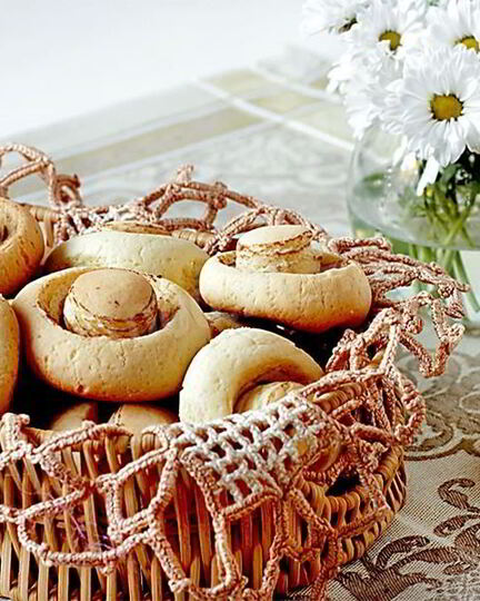 Рецепт печенья шампиньоны