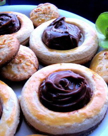 Рецепт песочного печенья с шоколадом