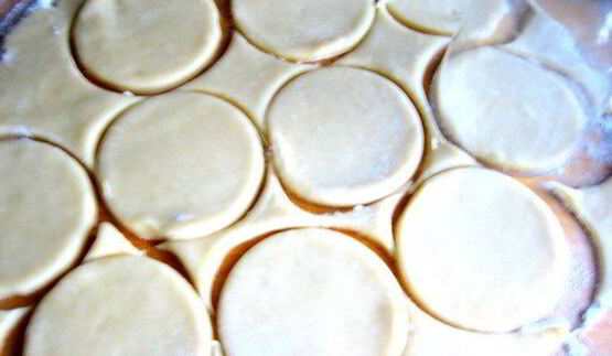 песочное печенье с шоколадом