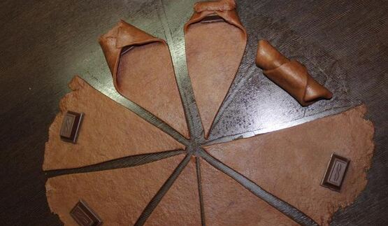 постное шоколадное печенье