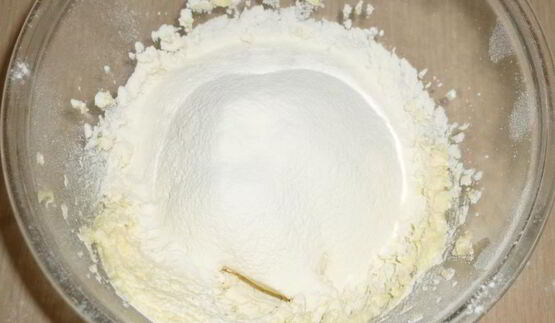 творожное печенье елочки