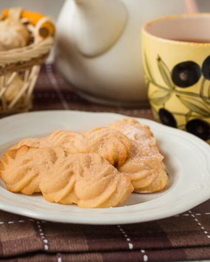 Рецепт ванильного венского печенья