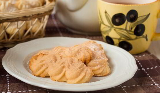 ванильное венское печенье