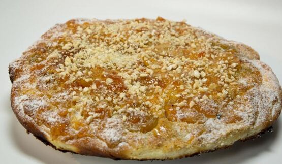 абрикосовый пирог