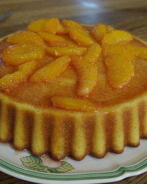 Апельсиновый пирог с кампари