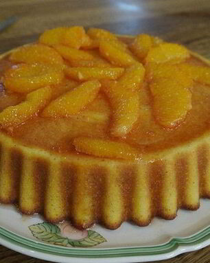 Апельсиновый пирог с кампари