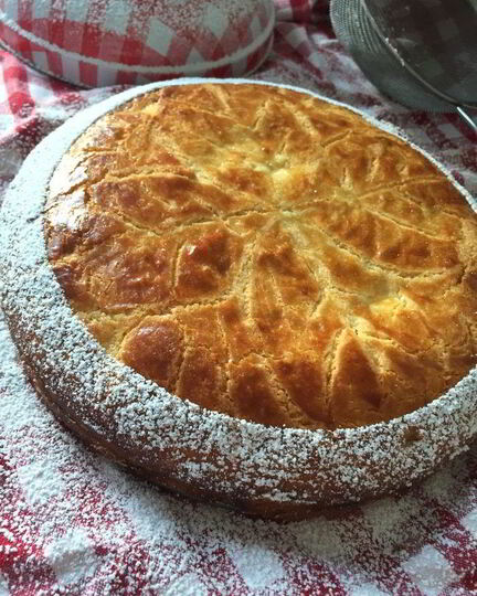 Рецепт баскского пирога по-новому