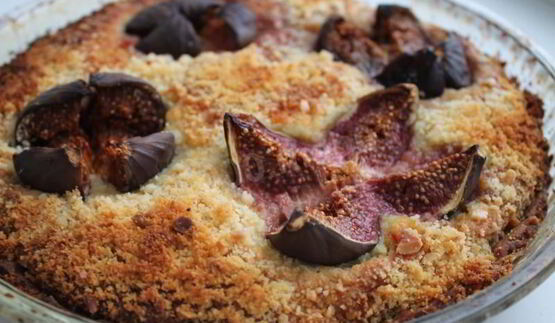 инжирный пирог с инжиром