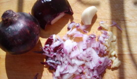 киш с кабачками и маслинами