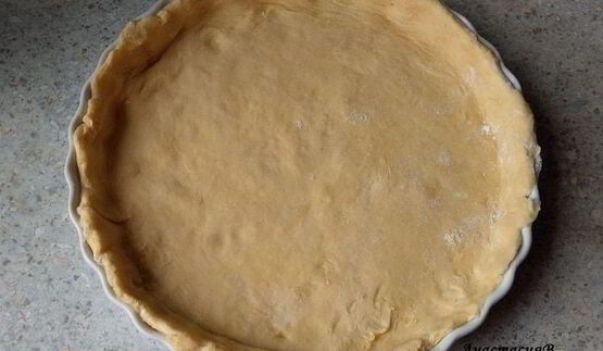 киш с тыквой и сыром рокфор