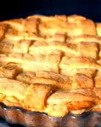 Лимонный пирог из песочного теста