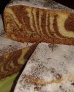 Мраморный пирог из мультиварки