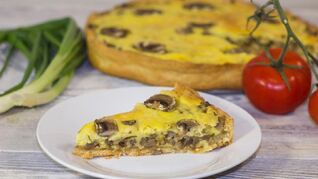 Пироги с грибами