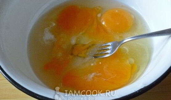 пирог блинный с творожной начинкой