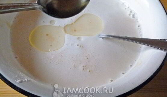 пирог блинный с творожной начинкой