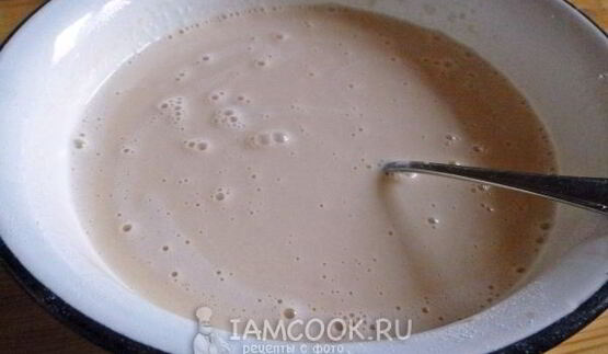 пирог блинный с творожной начинкой