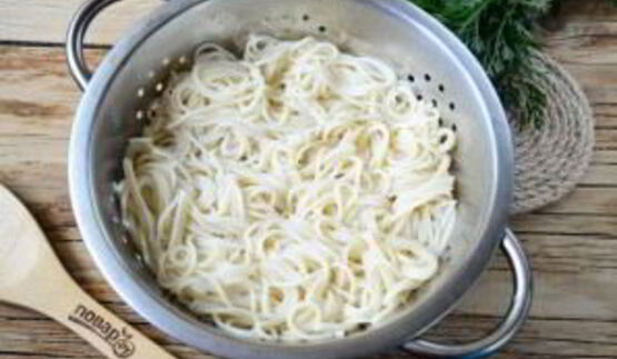 пирог из спагетти болоньезе