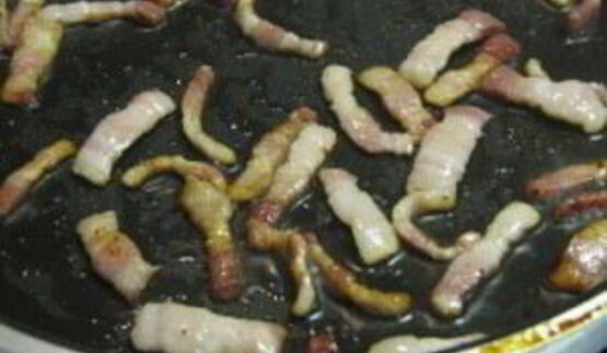 пирог с беконом и луком