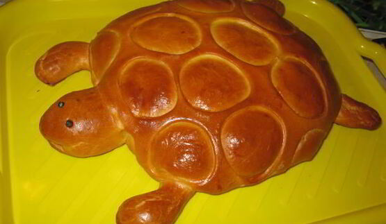 пирог с капустой черепашка