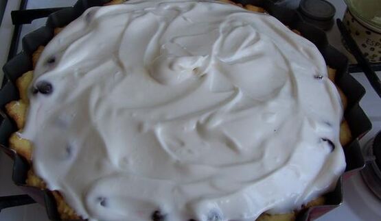 пирог с вишней