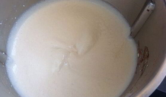 шоколадный пирог с творожной начинкой