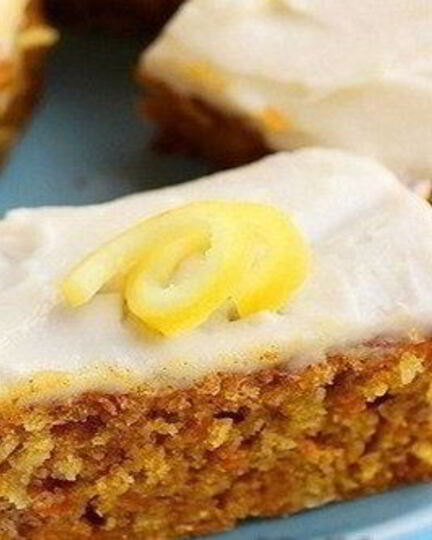 Рецепт сладкого морковного пирога со сливочныма сырома