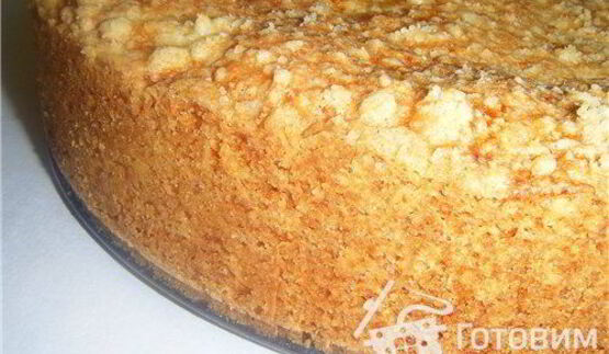 творожно-абрикосово-маковый пирог