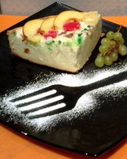 Рецепт творожно-манного пирог в духовке