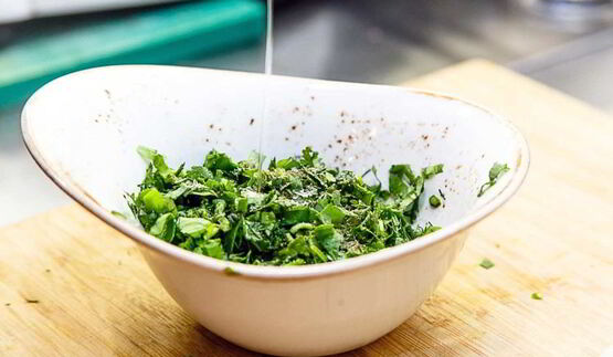 кутабы с зеленью