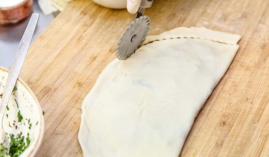 кутабы с зеленью