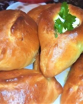 Пирожки духовые мягкие и воздушные