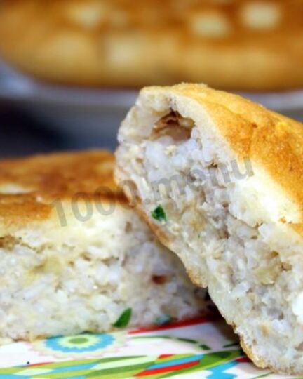 Рецепт пирожков из готового дрожжевого теста с рисом