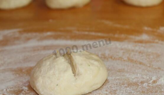 пирожки из готового дрожжевого теста с рисом