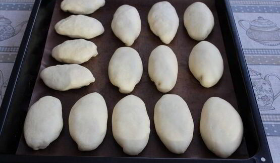 пирожки с капустой постные