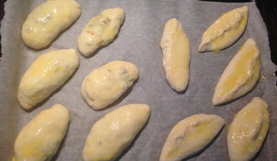 пирожки с куриной печенью